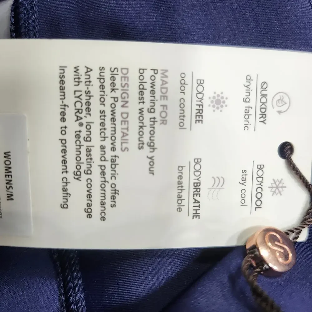 ❤️NWT❤️ CALIA by Carrie Underwood Deep Blue Bike Shorts